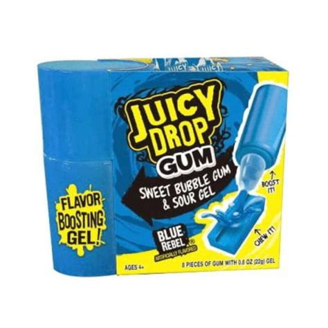 Juicy Drop Gum Blue Rebel