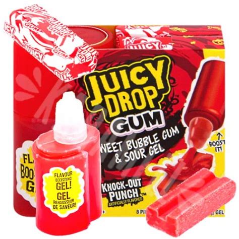 Juicy Drop Gum Knock-Out Punch logo