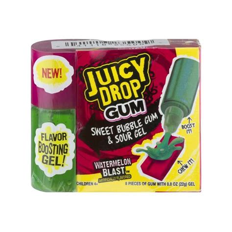 Juicy Drop Gum Watermelon Blast logo