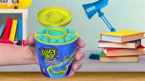 Juicy Drop Gummy Dip N Stix TV commercial - Dip Anywhere