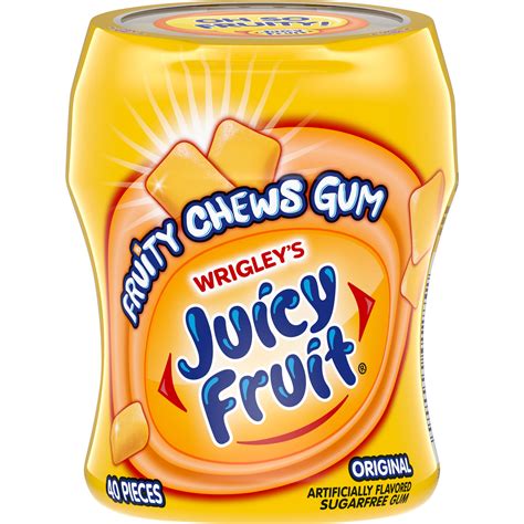 Juicy Fruit Fruity Chews Gum logo