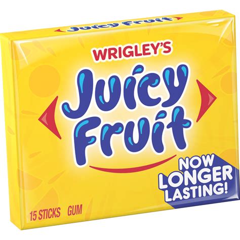 Juicy Fruit Longer Lasting Gum