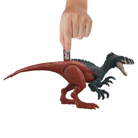 Jurassic World (Mattel) Dominion Roar Strikers MEGAraptor Dinosaur commercials