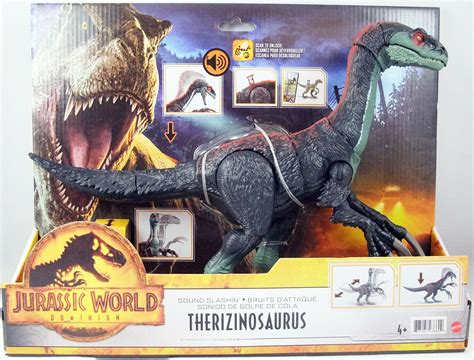 Jurassic World (Mattel) Dominion Sound Slashin' Slasher Therizinosaurus logo