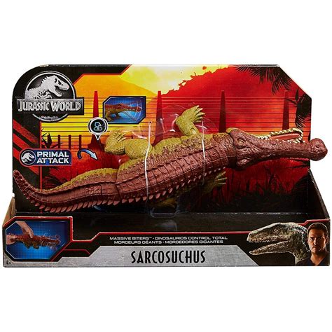 Jurassic World (Mattel) Massive Biters Sarcosuchus logo