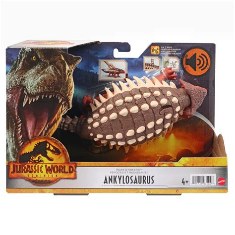 Jurassic World (Mattel) Roar Strikers Ankylosaurus logo