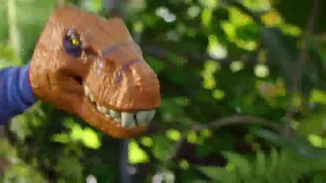 Jurassic World Chomping Jaws and Raptor Claws TV Spot, 'Jaws and Claws' featuring John Fulton