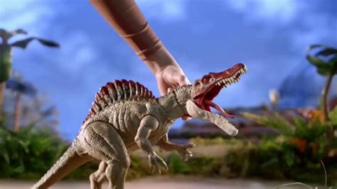 Jurassic World Extreme Chompin Spinosaurus TV commercial - Watch Out