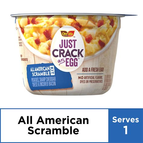 Just Crack an Egg All-American Scramble logo