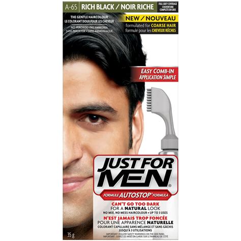 Just For Men Easy Comb-In Color logo