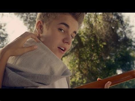 Justin Bieber's Girlfriend TV Commercial