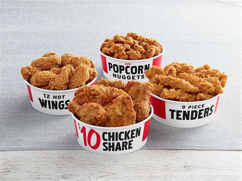 KFC $10 Chicken Share commercials