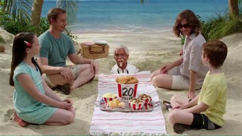 KFC $20 Family Fill Up TV Spot, 'Fun in the Sun' Featuring George Hamilton created for KFC