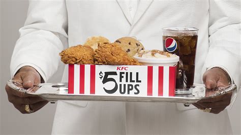 KFC $5 Fill Up Meal commercials