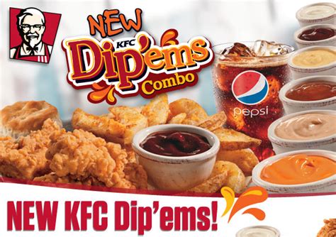 KFC Dip'ems commercials