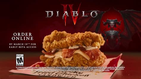 KFC Double Down TV commercial - Diablo IV: Dude