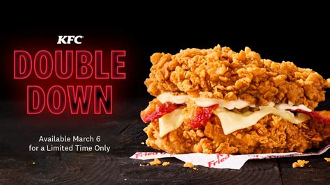 KFC Double Down TV commercial - The Double Down Is Back!!!