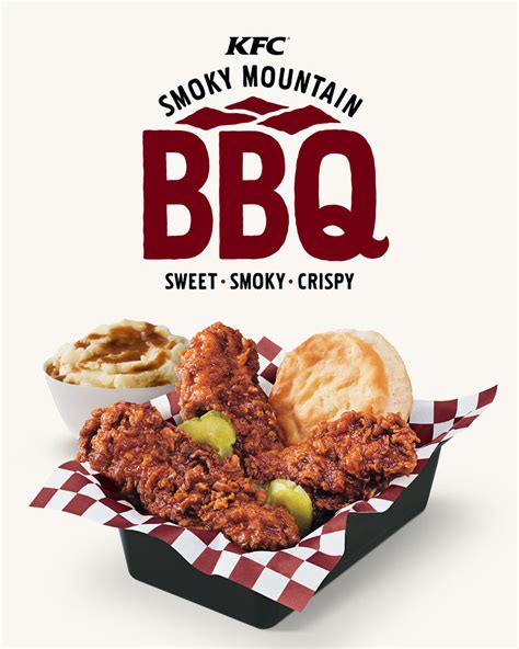 KFC Smoky Mountain BBQ Tenders Basket