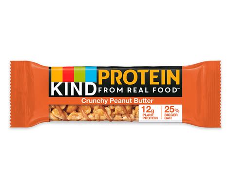 KIND Snacks Protein From Real Food Crunchy Peanut Butter