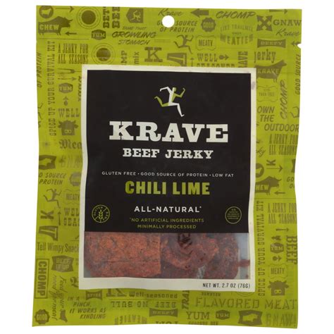 KRAVE Chili Lime Beef Jerky
