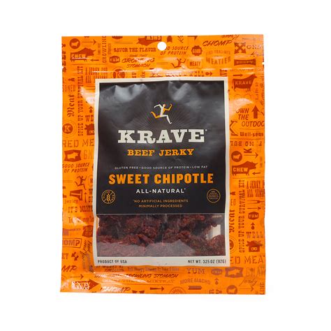 KRAVE Sweet Chipotle Beef Jerky logo
