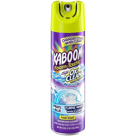 Kaboom Foam-Tastic with OxiClean TV Spot, 'Sprays on Blue'