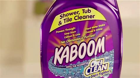 Kaboom TV Commercial For Kaboom With Oxi Clean