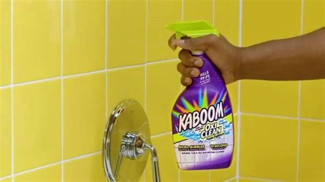 Kaboom With OxiClean Shower, Tub & Tile Cleaner TV Spot, '10 Seconds' created for Kaboom