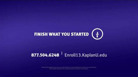 Kaplan University TV Spot, 'Finish What You Started' created for Kaplan University