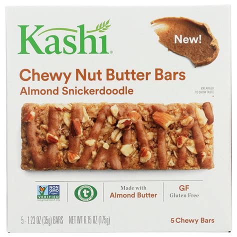 Kashi Foods Chewy Nut Butter Bar Almond Snickerdoodle logo