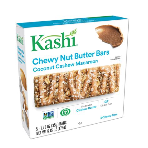 Kashi Foods Chewy Nut Butter Bar Coconut Cashew Macaroon logo