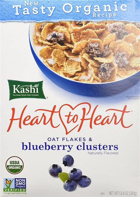 Kashi Foods Heart To Heart Blueberry logo