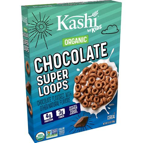 Kashi Foods Organic Chocolate Super Loops logo