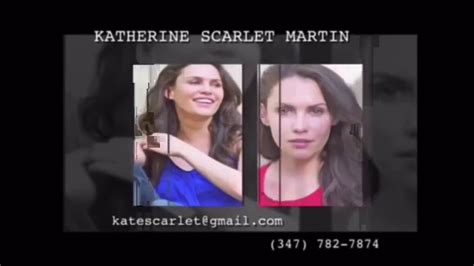 Katherine Scarlet Martin commercials