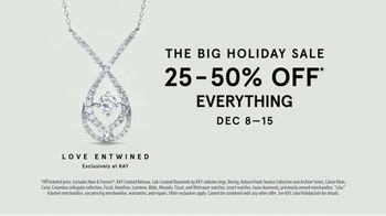 Kay Jewelers Big Holiday Sale TV Spot, 'Love Entwined: 25-50 off