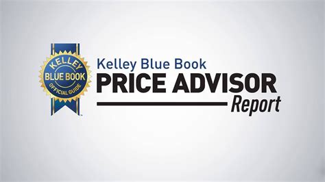 Kelley Blue Book Price Advisor