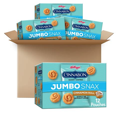 Kellogg's Cinnabon Jumbo Snax logo