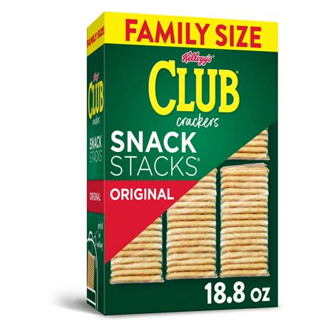 Kellogg's Club Snack Stacks Crackers logo