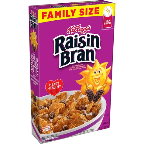 Kellogg's Raisin Bran Raisin Bran With Flax Seed logo