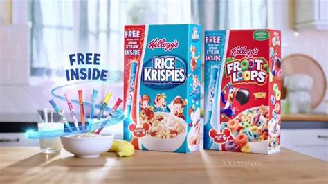 Kelloggs Spoon Straws TV commercial - Your Favorite Disney Characters