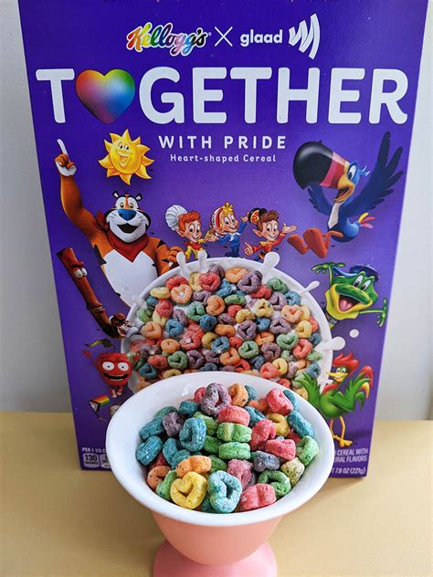 Kellogg's Together With Pride Cereal logo