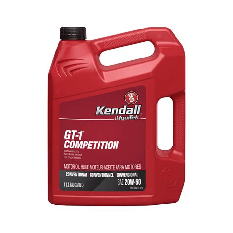 Kendall GT-1 High Performance With Liquitek logo
