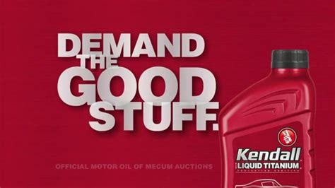 Kendall Liquid Titanium Motor Oil TV Spot, 'Demand the Good Stuff'