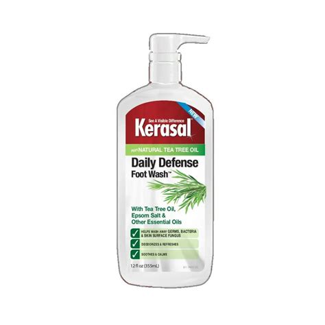 Kerasal Daily Defense Foot Wash logo
