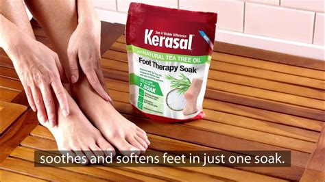 Kerasal Foot Therapy Soak TV Spot, 'Achy, Tired and Dry Feet'