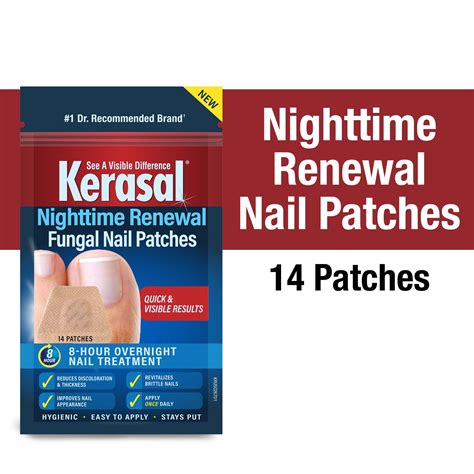 Kerasal Nighttime Renewal Fungal Nail Patches logo