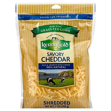 Kerrygold Savory Shredded Cheddar logo