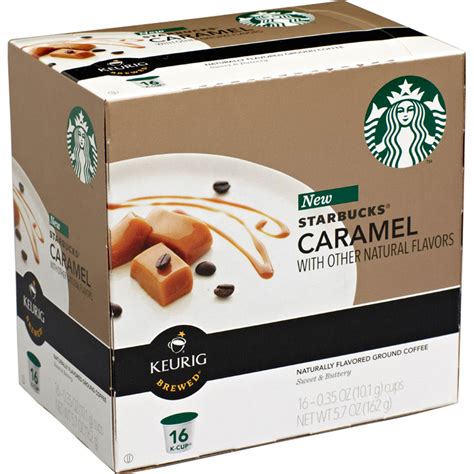 Keurig Dr Pepper Inc. Starbucks Caramel Coffee K-Cup Portion Pack commercials