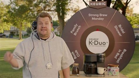 Keurig K-Duo TV Spot, 'Pep Talk' Featuring James Cordon featuring James Corden