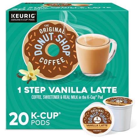 Keurig Keurig Original Donut Shop 1-Step Vanilla Latte Single-Serve K-Cup commercials